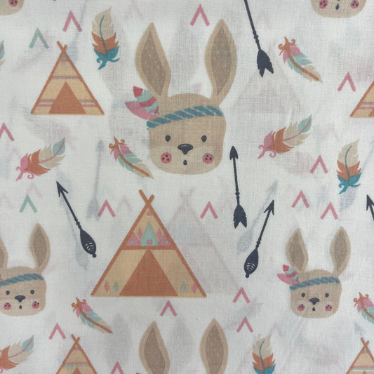 Le Coupon 120x100 Mytissus® - Tipi & Indien Tissu Coton MYTISSUS 