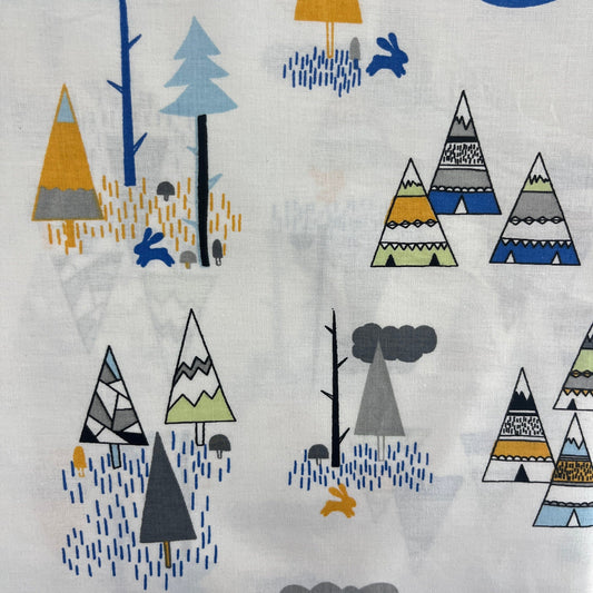 Le Coupon 120x100 Mytissus® - Tipis Colorés Tissu Coton MYTISSUS 