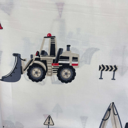 Le Coupon 120x100 Mytissus® - Tracteur Tissu Coton MYTISSUS 