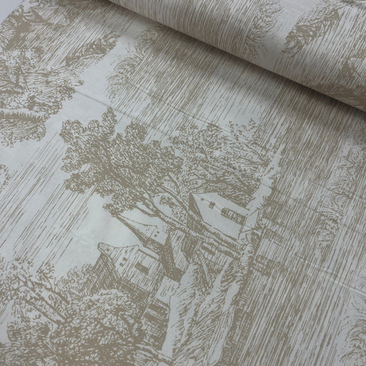 Le Grand Coupon 3m Mytissus® - Style Français Jouy Tissu Coton MYTISSUS 