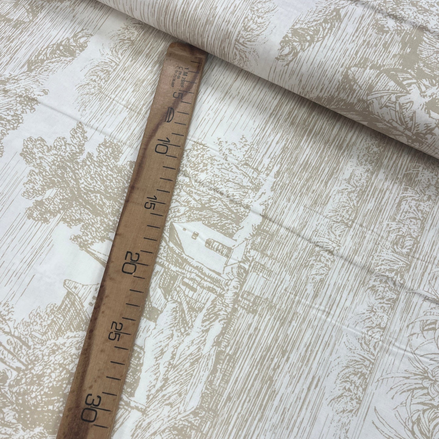 Le Grand Coupon 3m Mytissus® - Style Français Jouy Tissu Coton MYTISSUS 