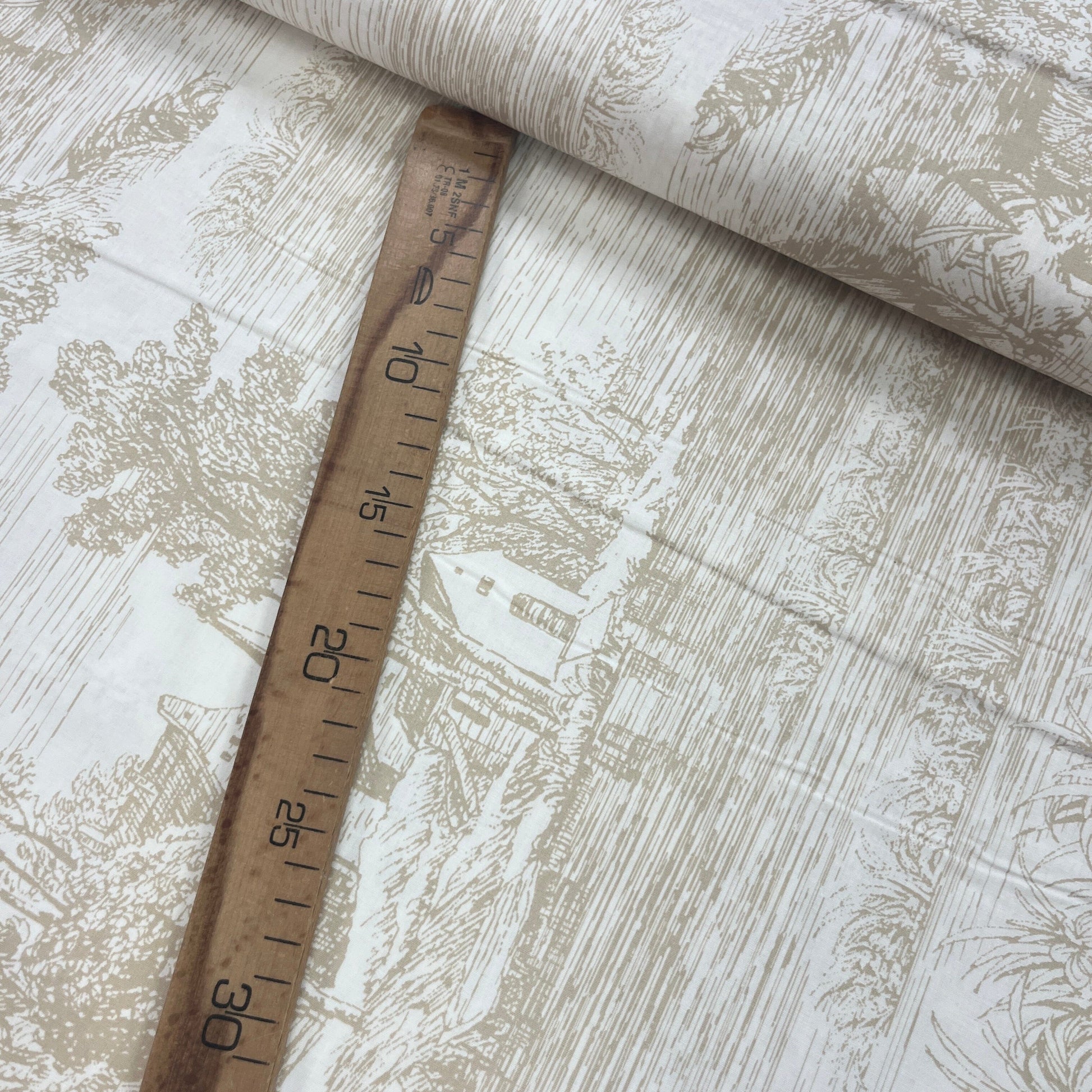 Le Grand Coupon 3m Mytissus® - Style Français Jouy Tissu Coton MYTISSUS 