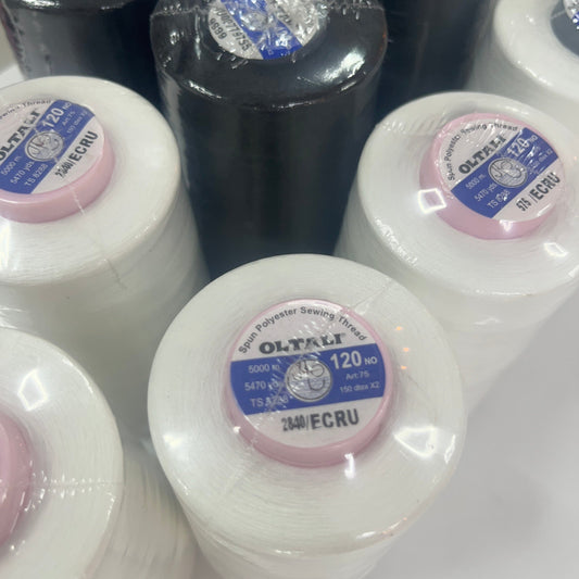 LOT de 4 Bobines Surjeteuse Premium Overlock 5000 m Fil à coudre MYTISSUS 