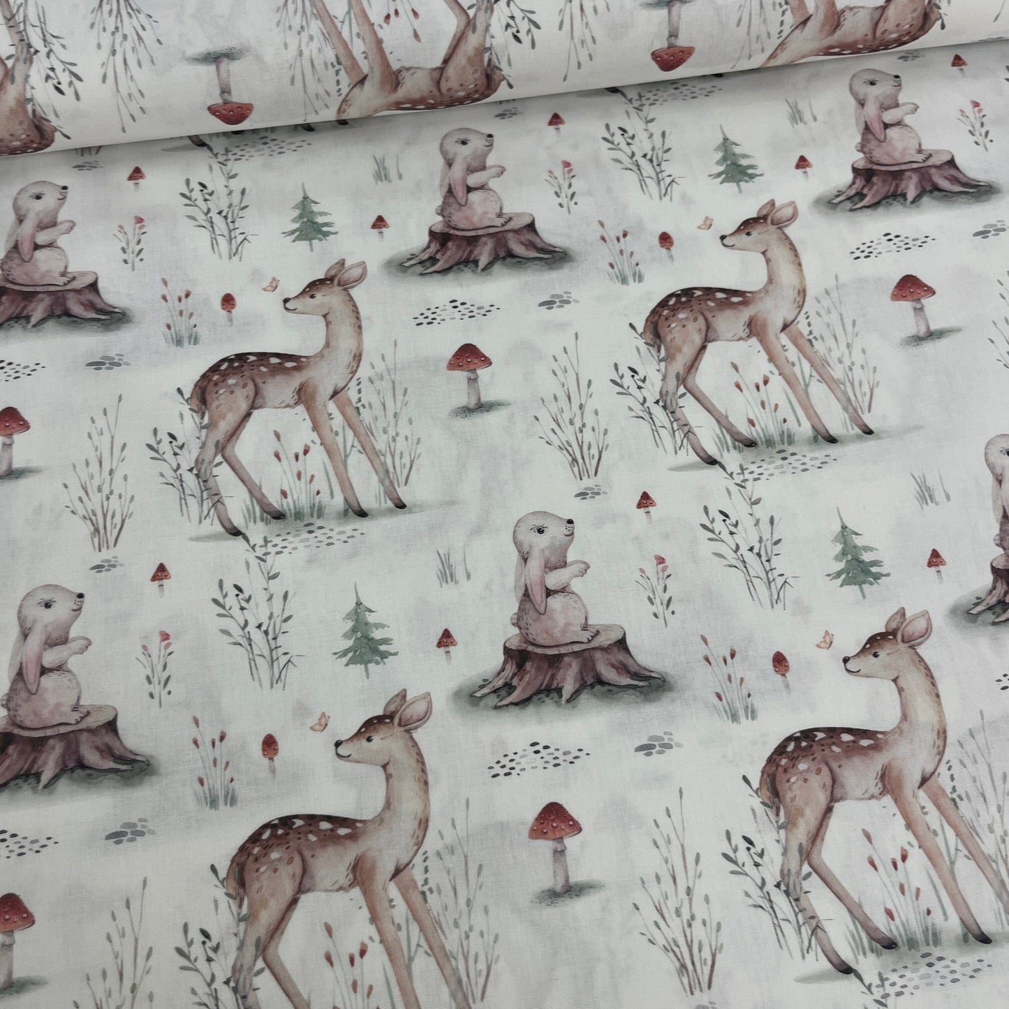 Popeline 100 % Coton Mytissus® - Bambi Tissu Coton MYTISSUS 