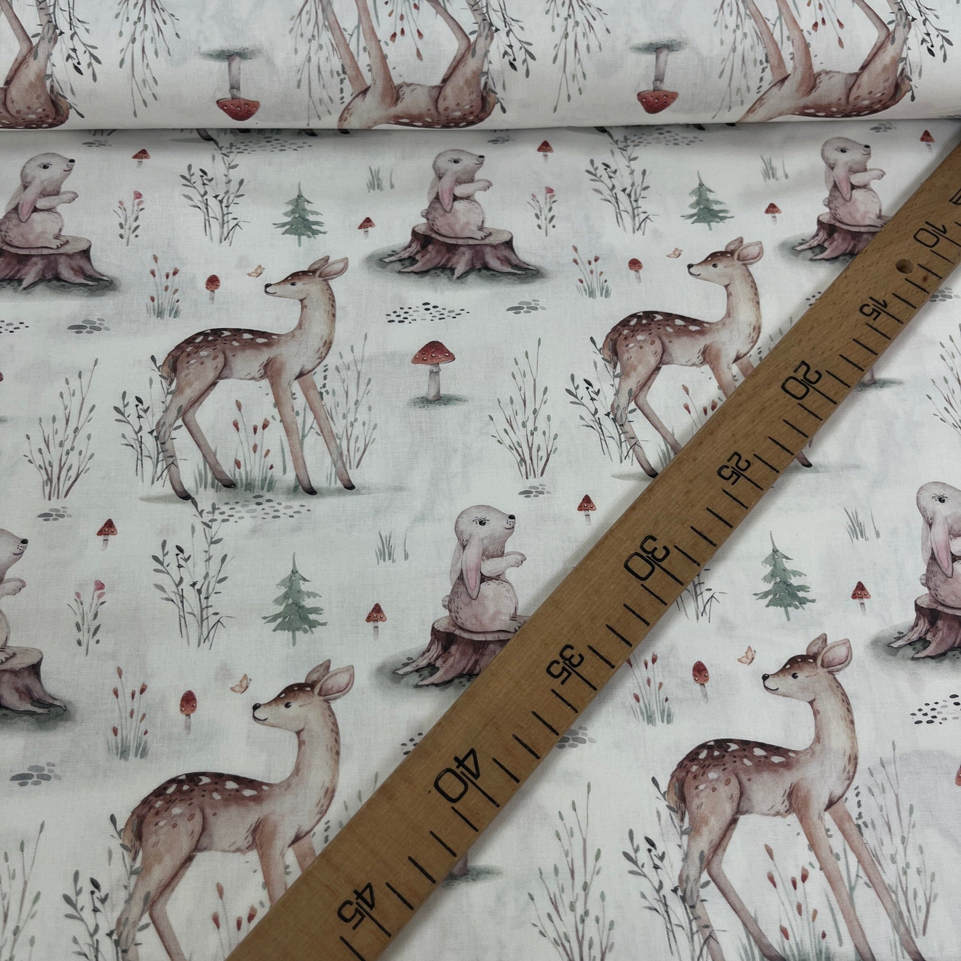 Popeline 100 % Coton Mytissus® - Bambi Tissu Coton MYTISSUS 