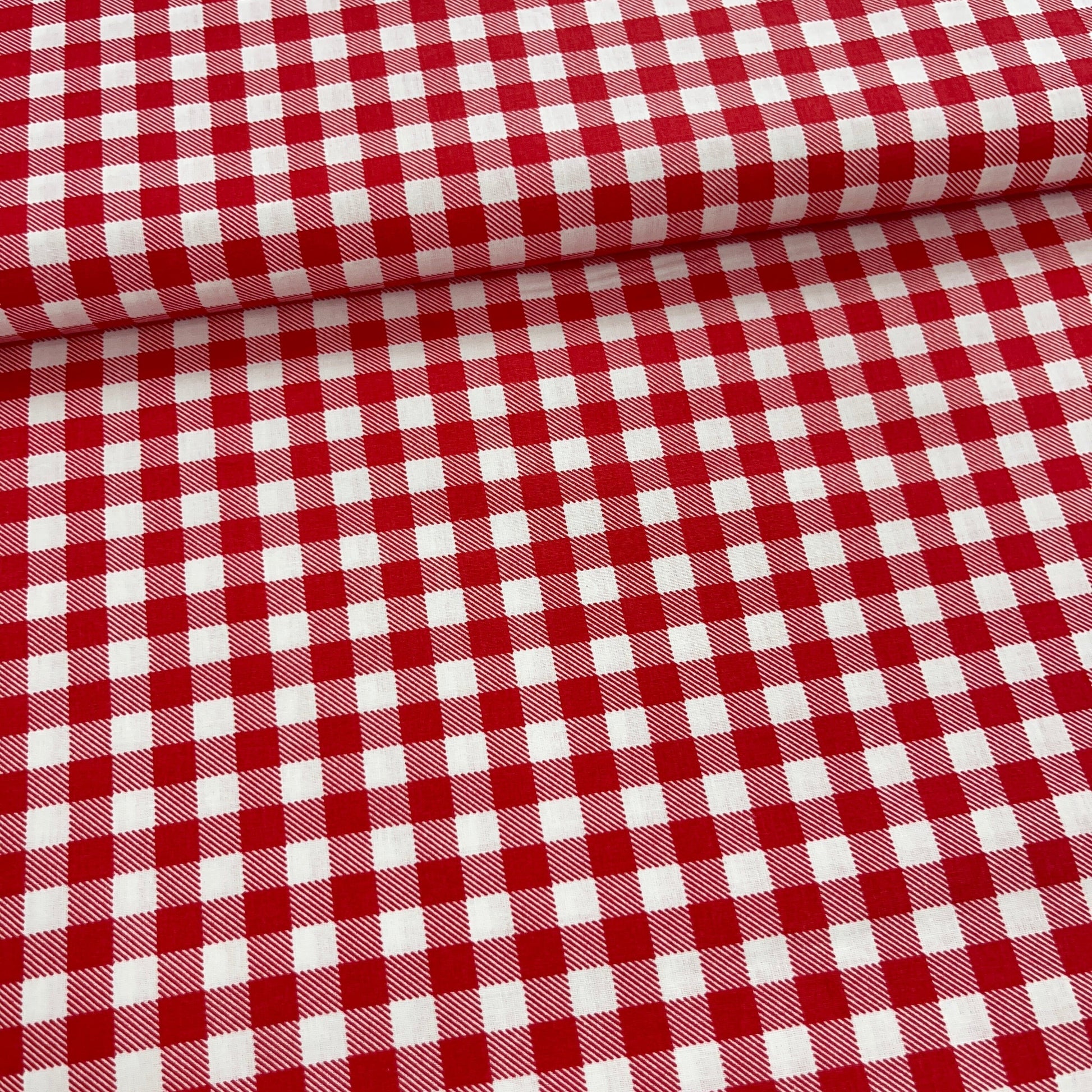 Popeline 100 % Coton Mytissus® - Carreaux Savoie Tissu Coton MYTISSUS 