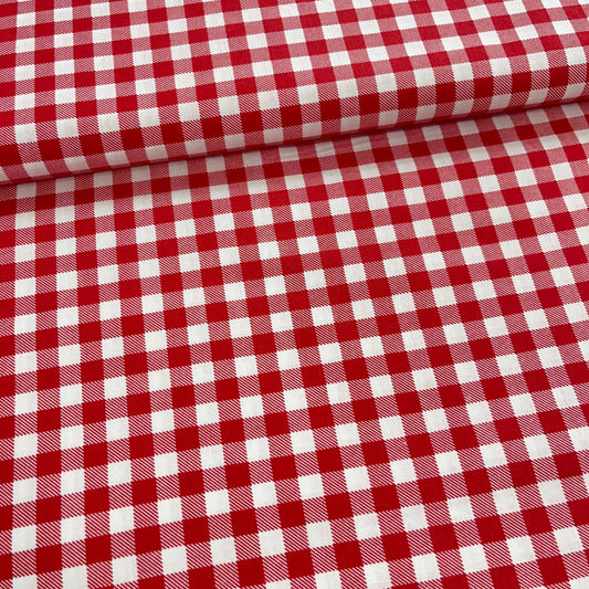 Popeline 100 % Coton Mytissus® - Carreaux Savoie Tissu Coton MYTISSUS 