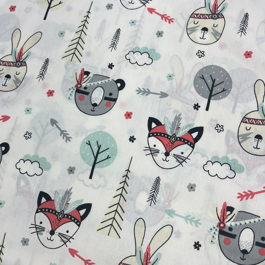 Popeline 100 % Coton Mytissus® - Chats Indiens Tissu Coton MYTISSUS 