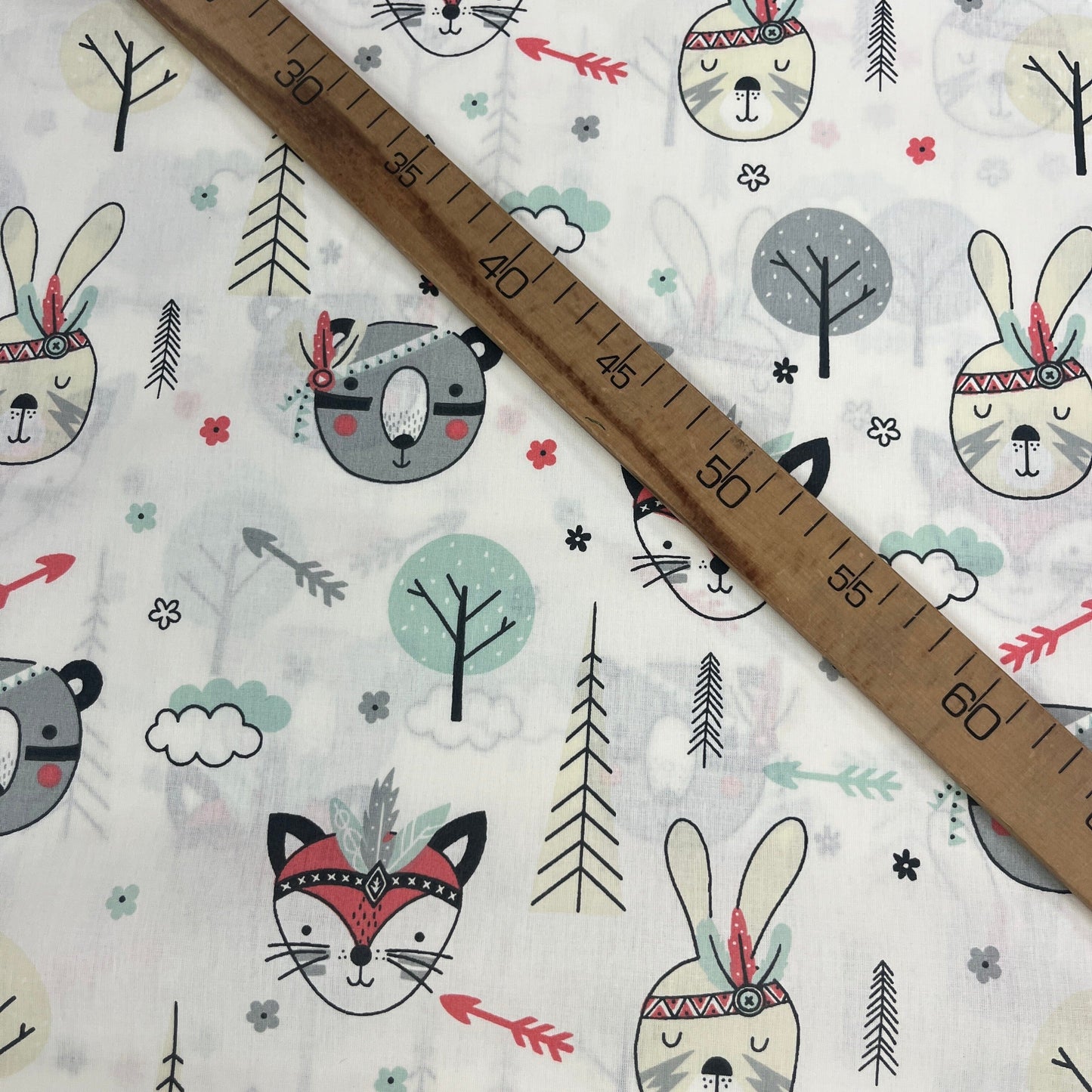 Popeline 100 % Coton Mytissus® - Chats Indiens Tissu Coton MYTISSUS 