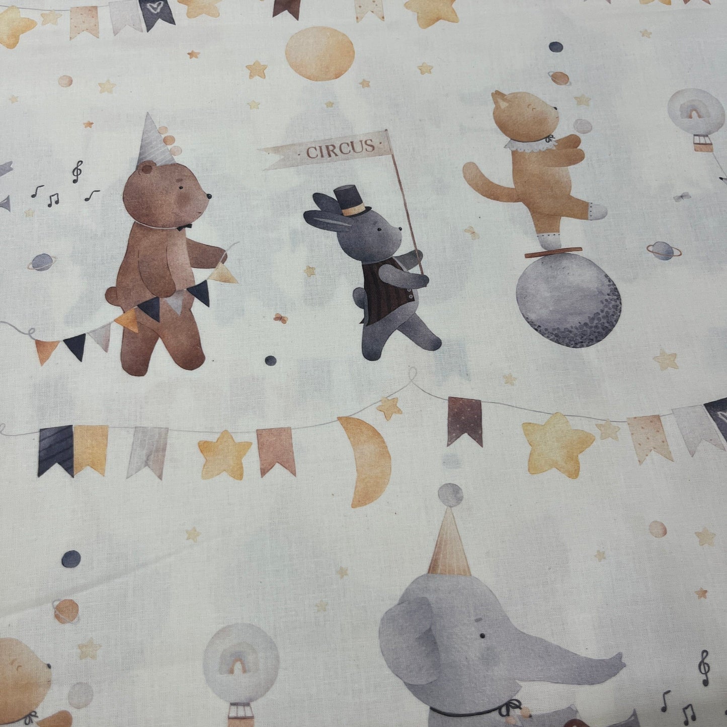 Popeline 100 % Coton Mytissus® - Cirque Tissu Coton MYTISSUS 