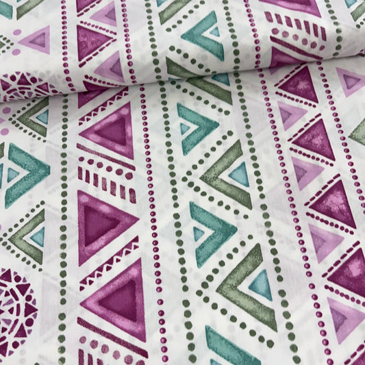 Popeline 100 % Coton Mytissus® - Ethnique Tissu Coton MYTISSUS 