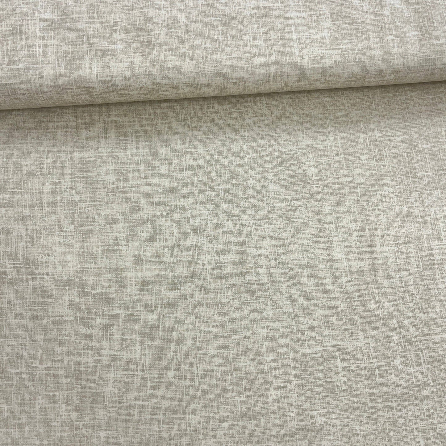 Popeline 100 % Coton Mytissus® - Faux-Uni Beige Clair Tissu Coton MYTISSUS 