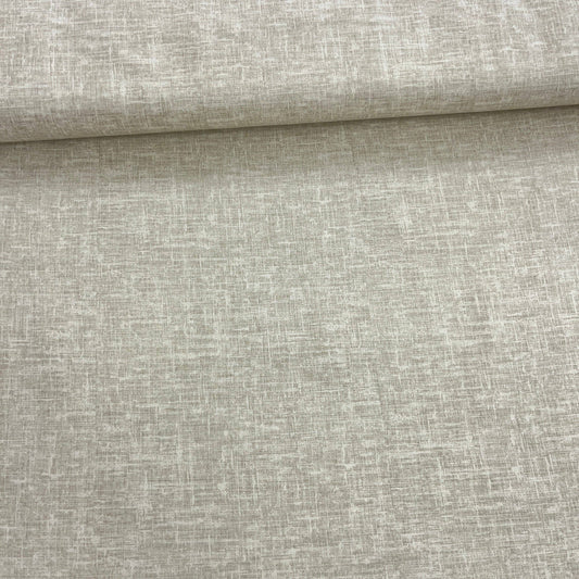 Popeline 100 % Coton Mytissus® - Faux-Uni Beige Clair Tissu Coton MYTISSUS 