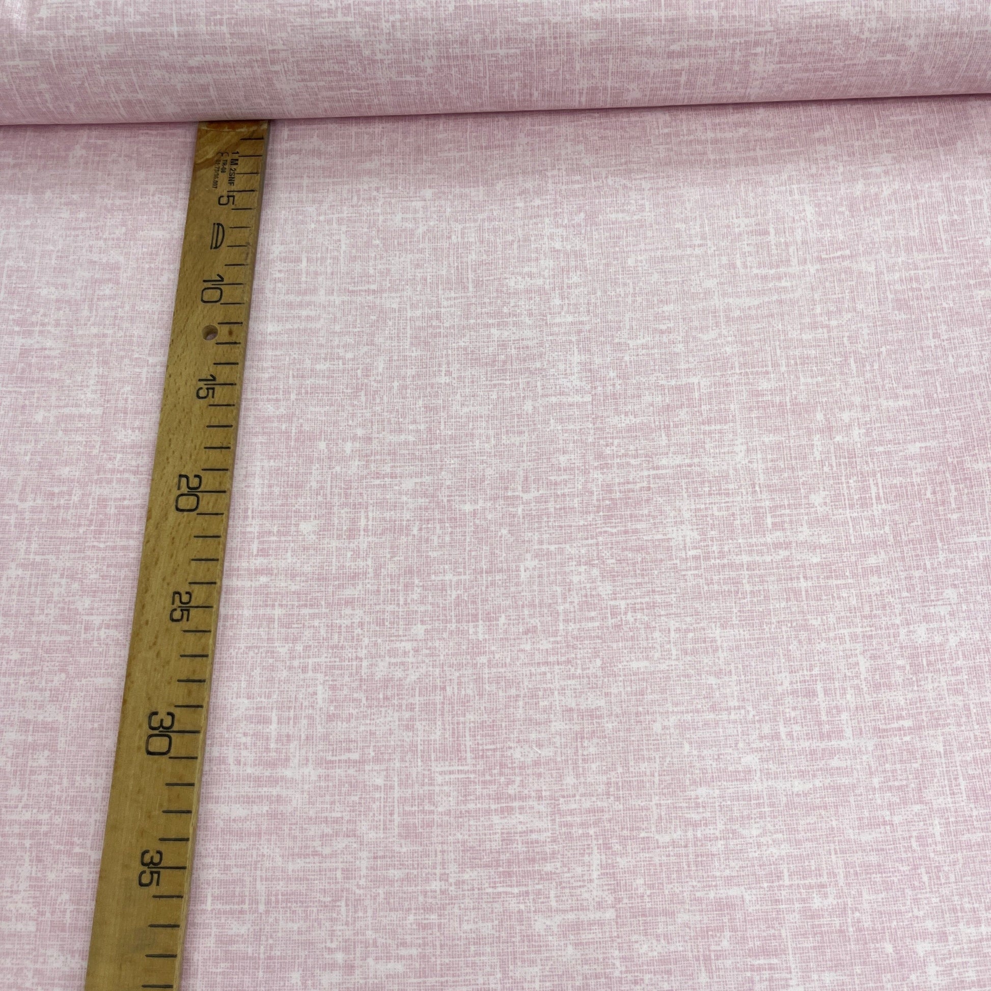 Popeline 100 % Coton Mytissus® - Faux-Uni Rose Clair Tissu Coton MYTISSUS 