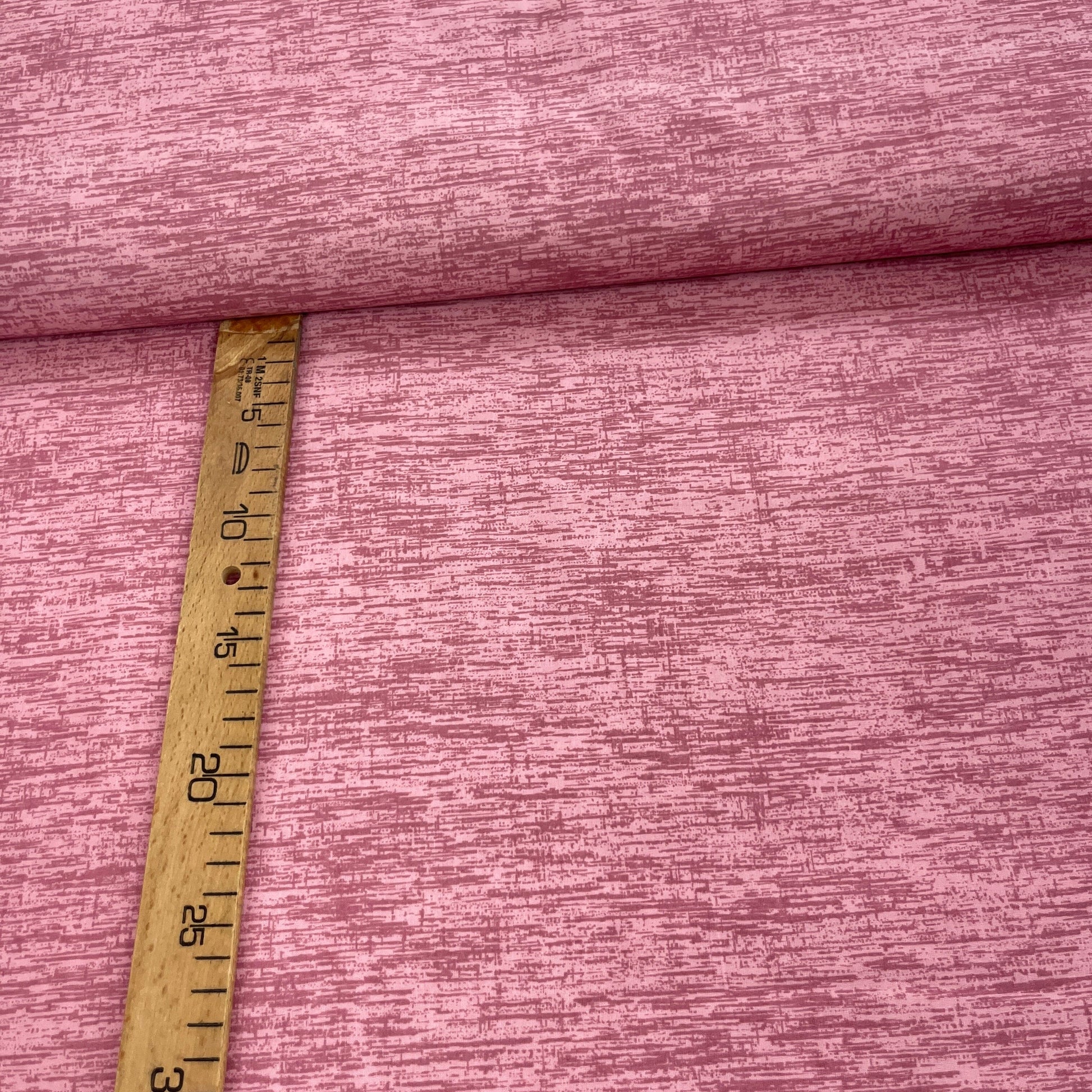 Popeline 100 % Coton Mytissus® - Faux-Uni Rose Foncé Tissu Coton MYTISSUS 