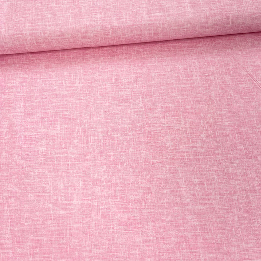 Popeline 100 % Coton Mytissus® - Faux-Uni Rose Vif MYTISSUS 