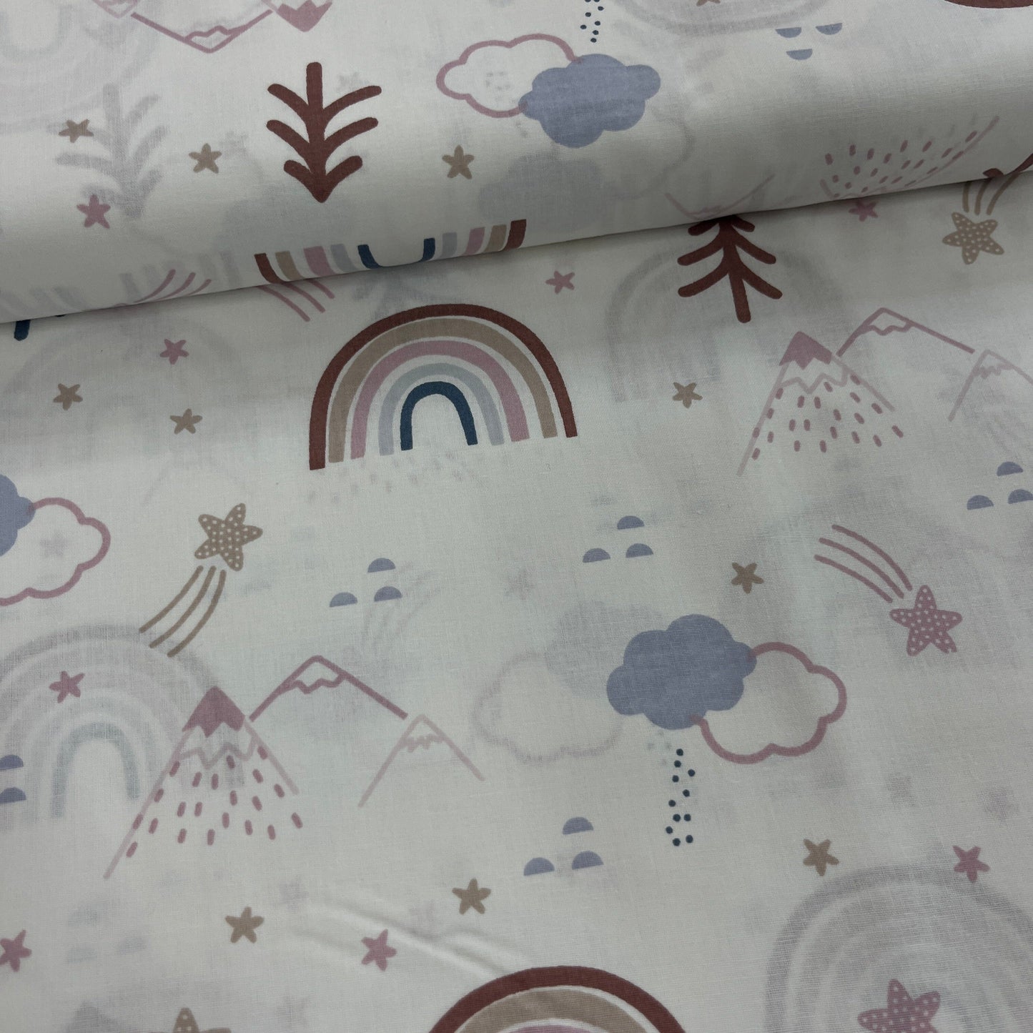 Popeline 100 % Coton Mytissus® - La Nature en Action Tissu Coton MYTISSUS 