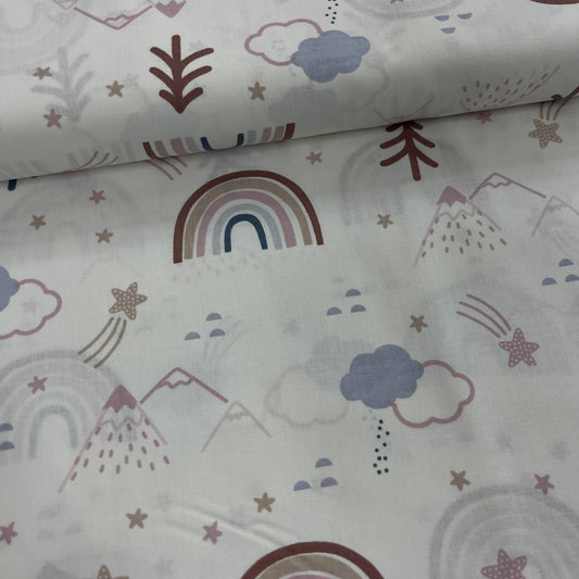 Popeline 100 % Coton Mytissus® - La Nature en Action Tissu Coton MYTISSUS 