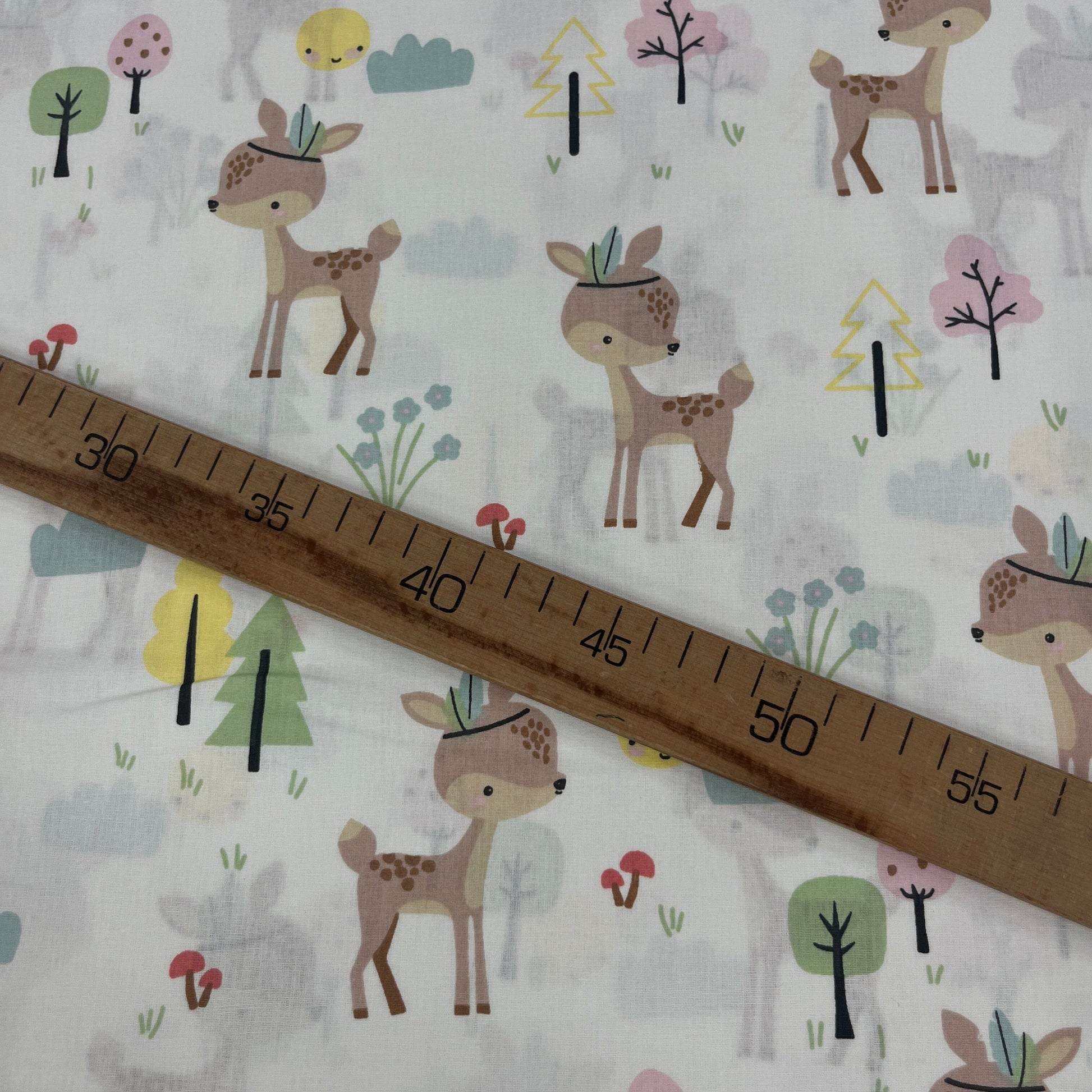 Popeline 100 % Coton Mytissus® - Le Bébé Bambi Tissu Coton MYTISSUS 