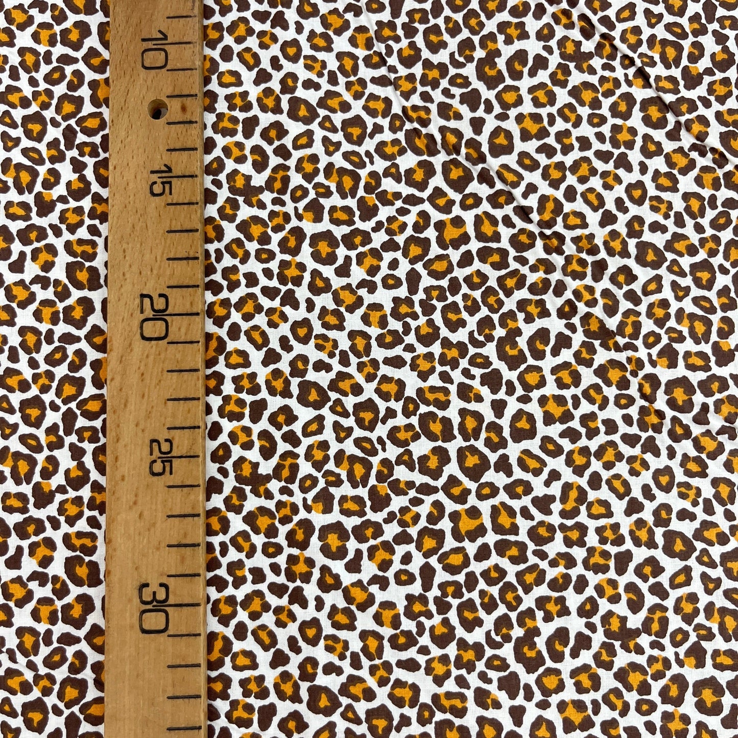 Popeline 100 % Coton Mytissus® - Léopard Véritable Tissu Coton MYTISSUS 