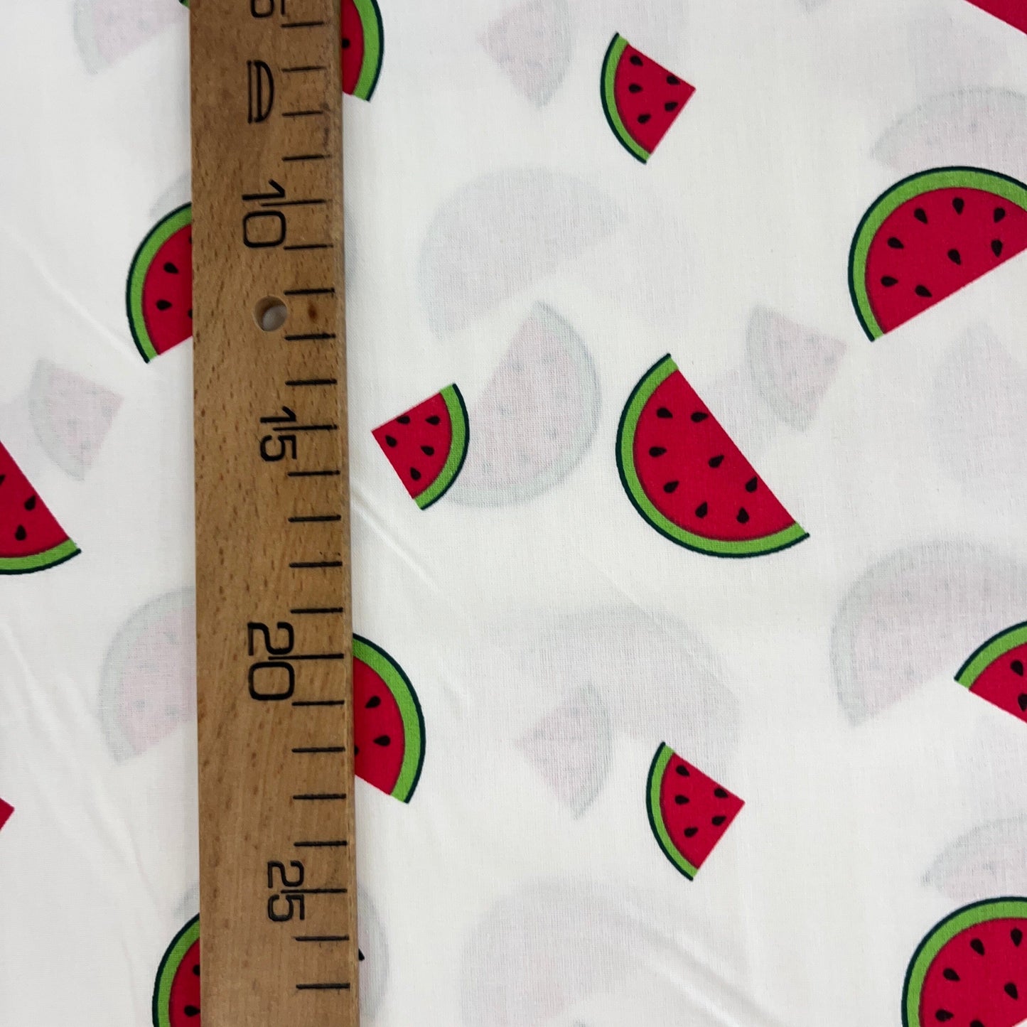 Popeline 100 % Coton Mytissus® - Pastèques Tissu Coton MYTISSUS 