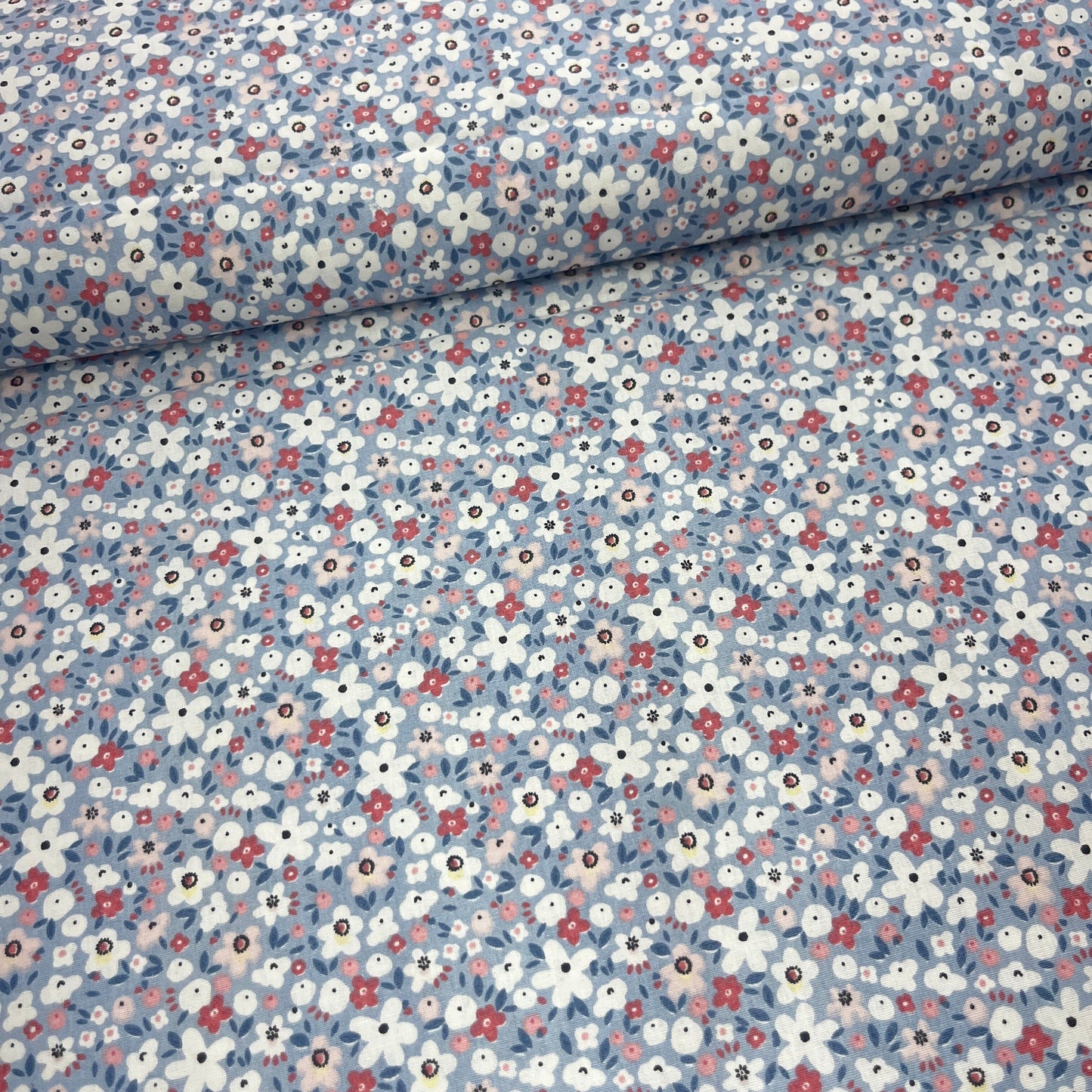 Popeline 100 % Coton Mytissus® - Petites Fleurs Liberty Tissu Coton MYTISSUS 