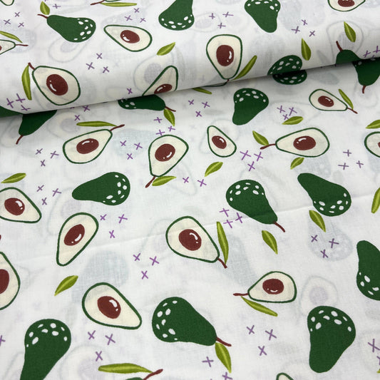 Popeline 100 % Coton Mytissus® - Petits Avocats Tissu Coton MYTISSUS 