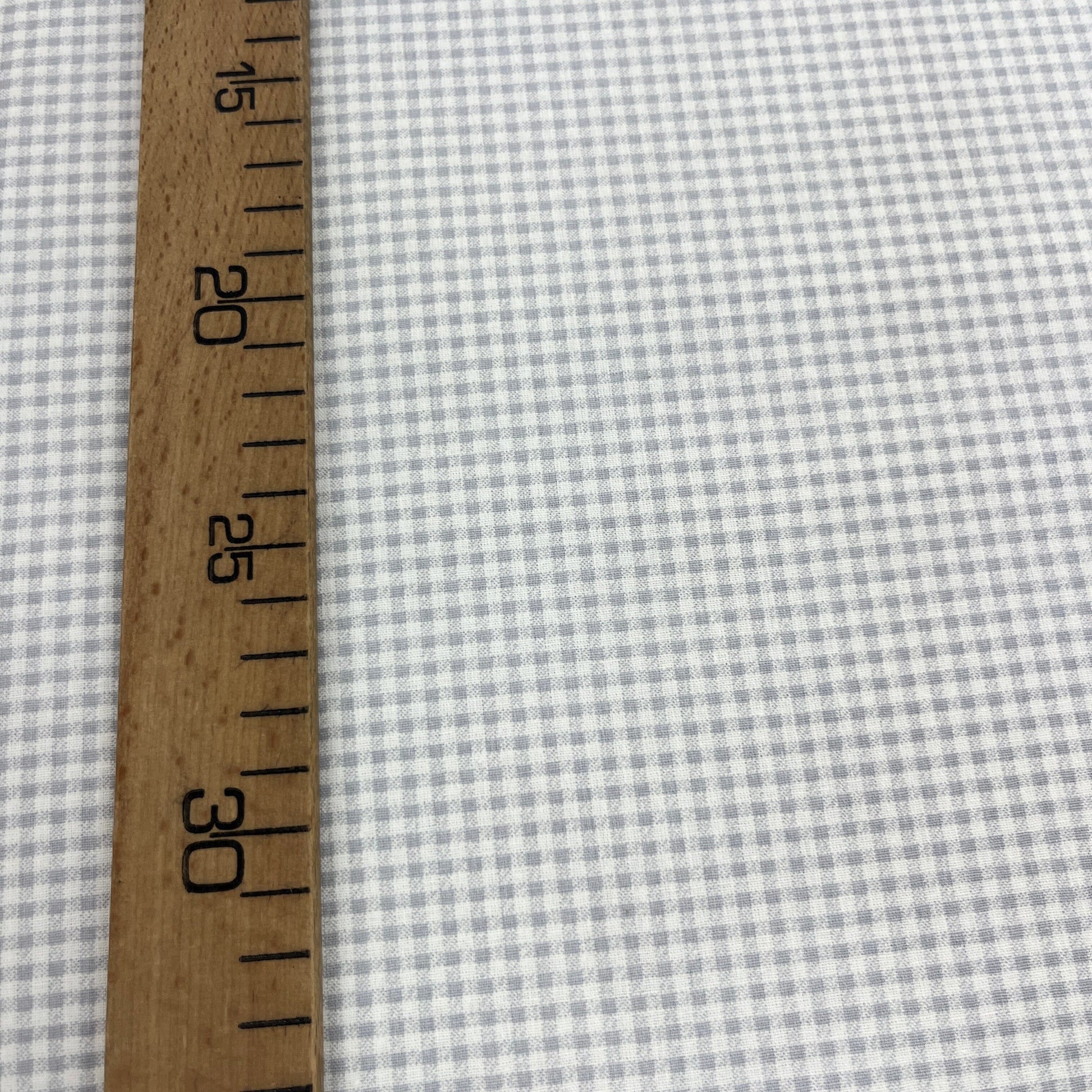 Popeline 100 % Coton Mytissus® - Petits Pois Gris Clair Tissu Coton MYTISSUS 