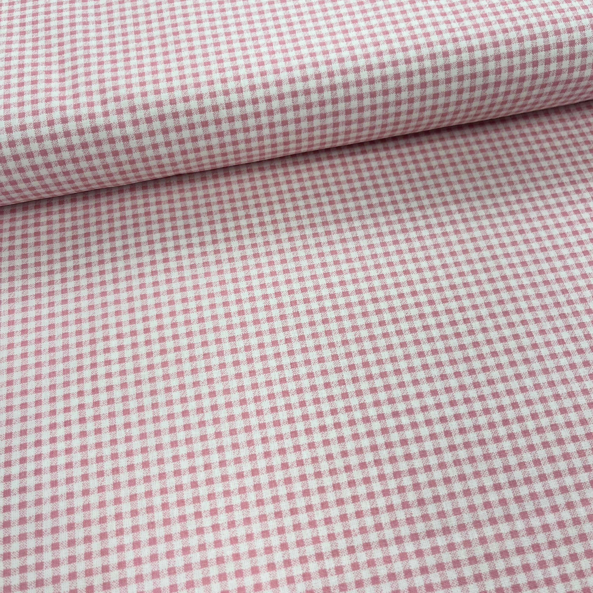 Popeline 100 % Coton Mytissus® - Petits Pois Vieux Rose Tissu Coton MYTISSUS 