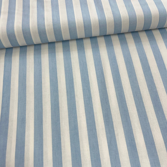 Popeline 100 % Coton Mytissus® - Rayures Bretagne Tissu Coton MYTISSUS 