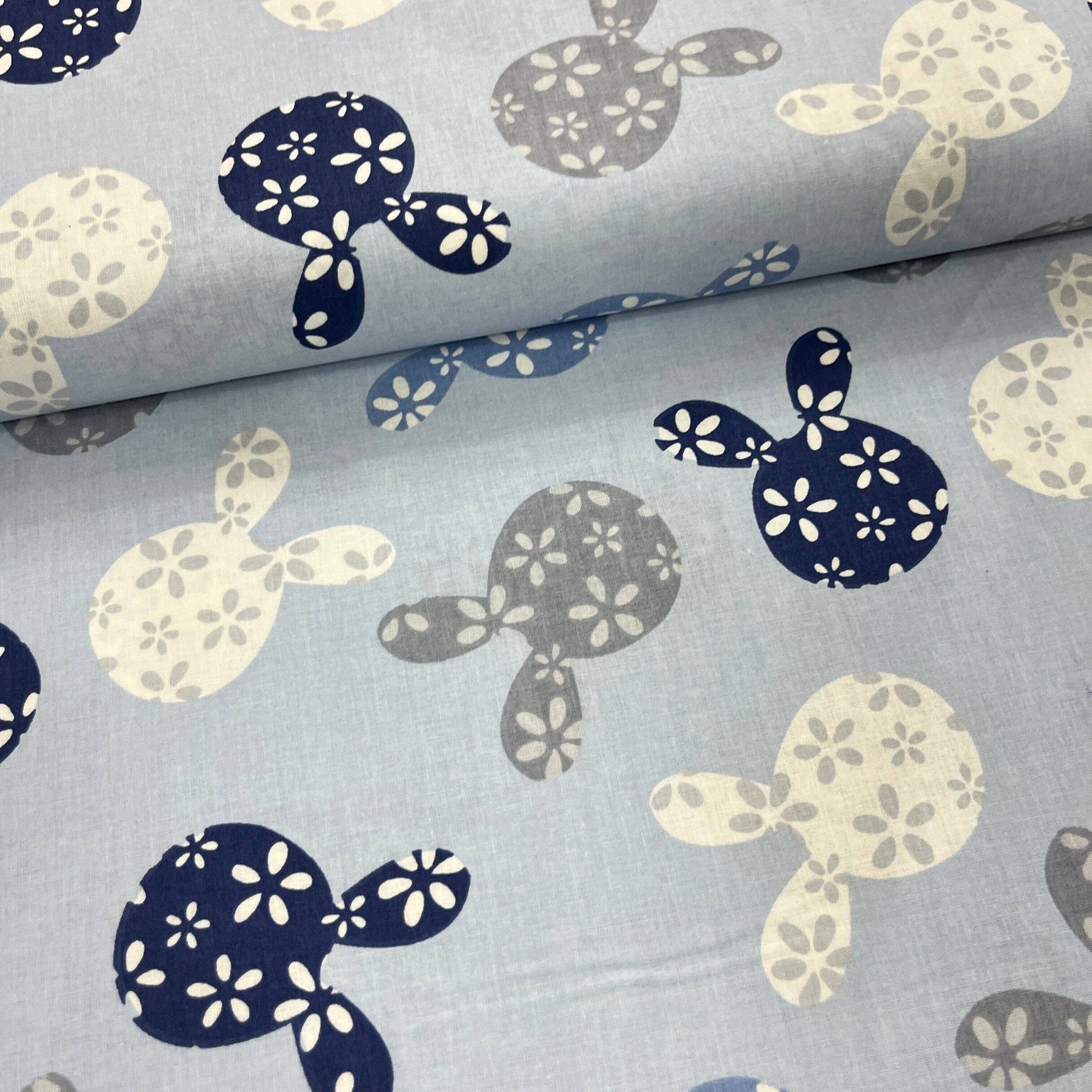 Popeline 100 % Coton Mytissus® - Souris Tissu Coton MYTISSUS 