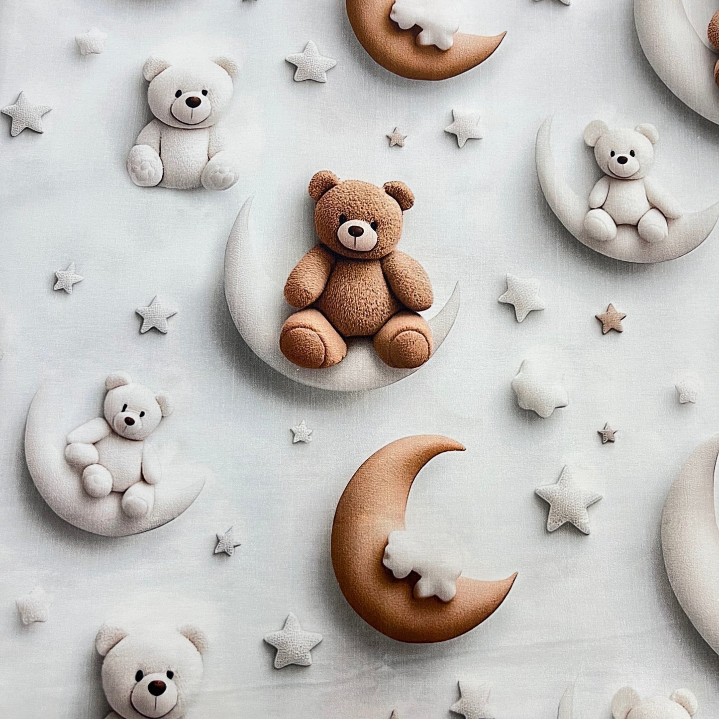 Tissu Coton 3D - Doudou Tout Doux MYTISSUS 