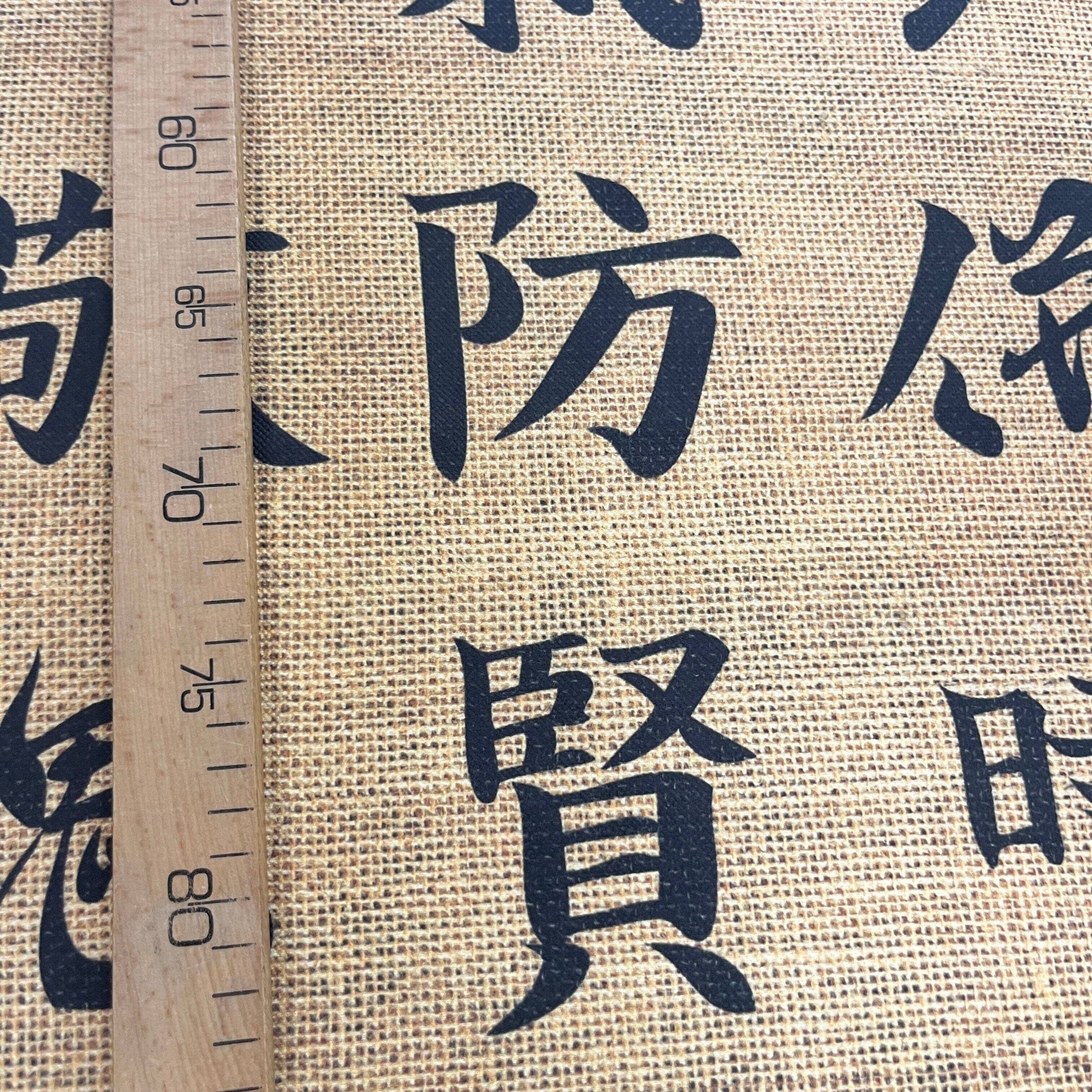 Tissu Impression Numérique - Alphabet Tissu Ameublement MYTISSUS 