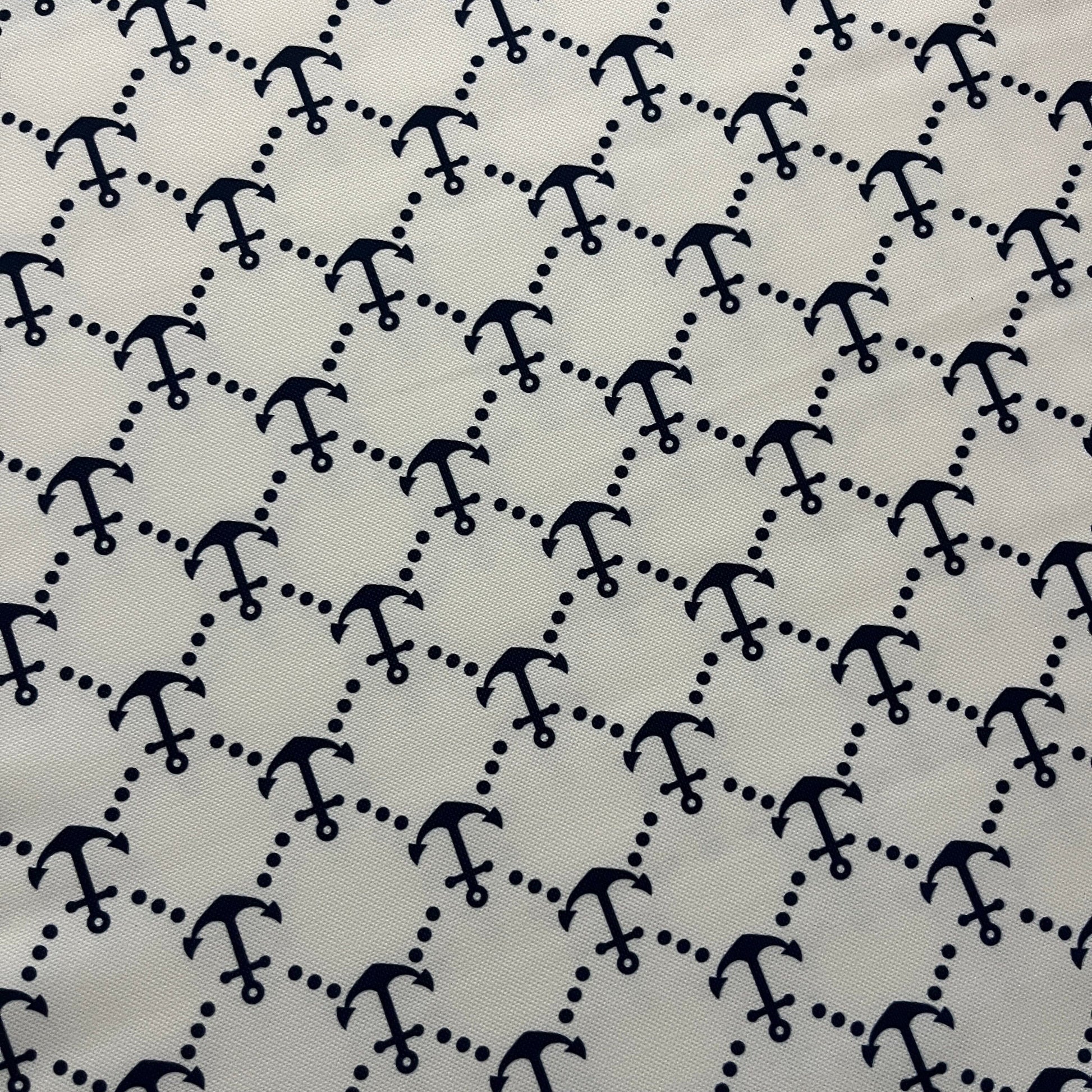 Tissu Impression Numérique - Ancres Tissu Ameublement MYTISSUS 