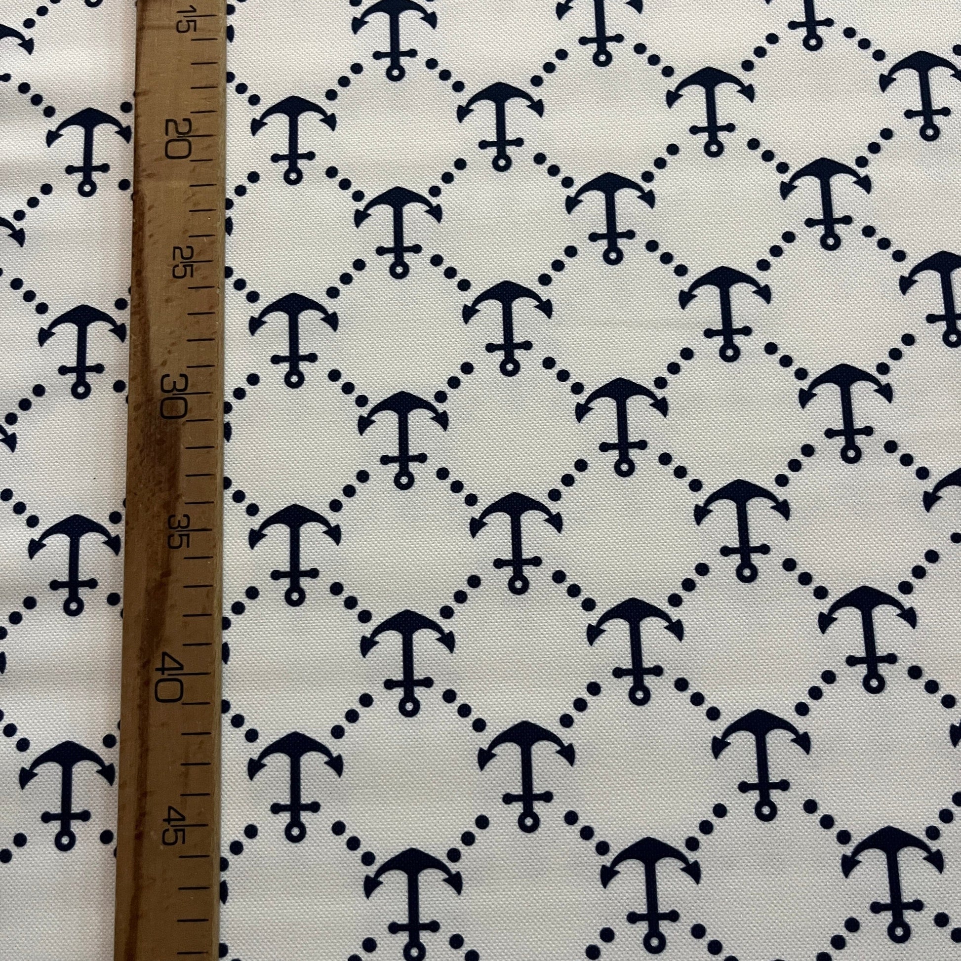 Tissu Impression Numérique - Ancres Tissu Ameublement MYTISSUS 