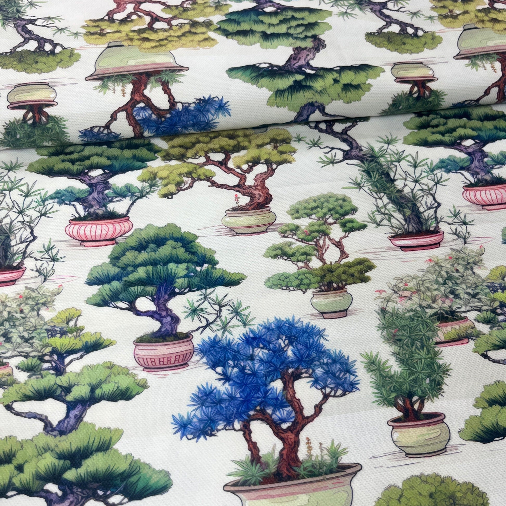 Tissu Impression Numérique - Bonsaï Tissu Ameublement MYTISSUS 