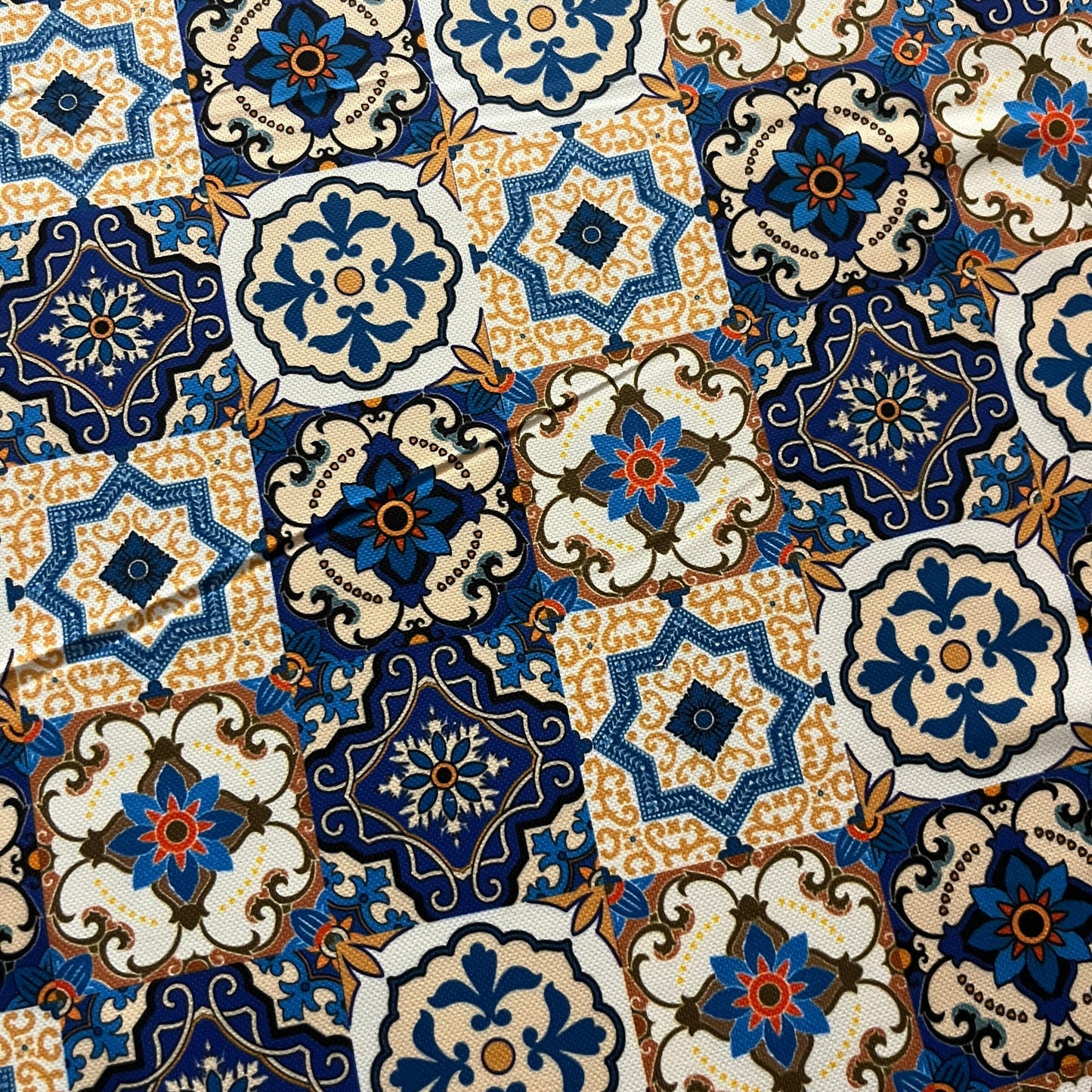 Tissu Impression Numérique - Céramiques Tissu Ameublement MYTISSUS 