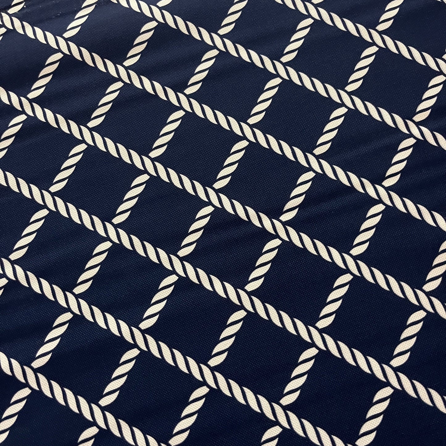 Tissu Impression Numérique - Cordes Marines Alignées Tissu Ameublement MYTISSUS 