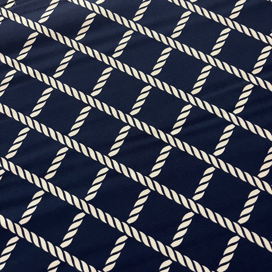 Tissu Impression Numérique - Cordes Marines Alignées Tissu Ameublement MYTISSUS 