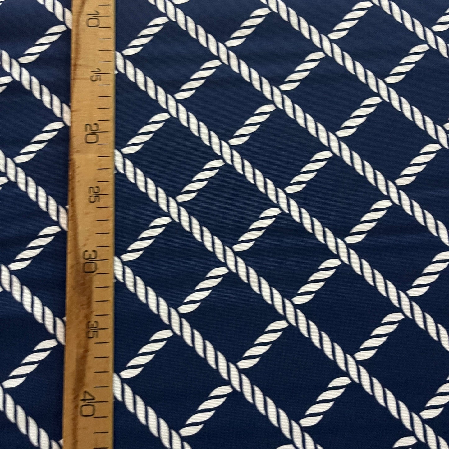 Tissu Impression Numérique - Cordes Marines Alignées Tissu Ameublement MYTISSUS 