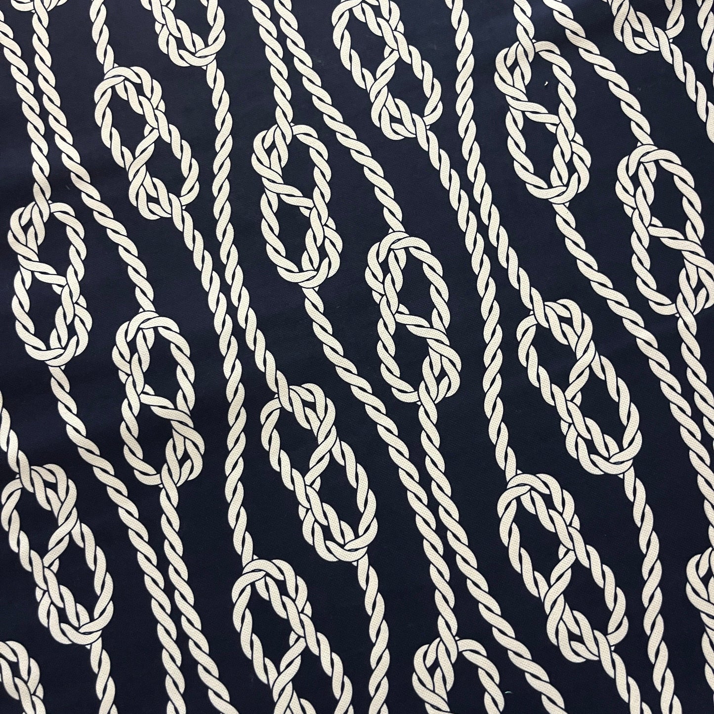 Tissu Impression Numérique - Cordes Marines Tissu Ameublement MYTISSUS 