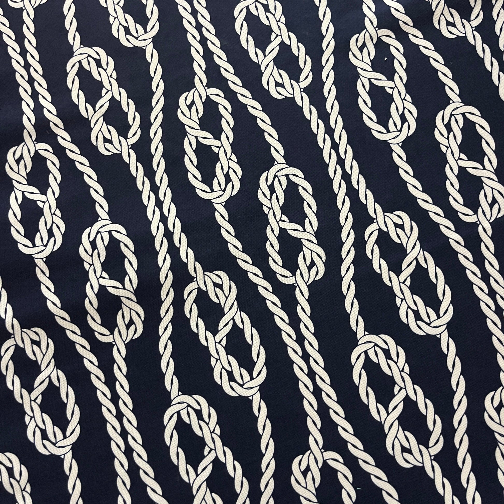 Tissu Impression Numérique - Cordes Marines Tissu Ameublement MYTISSUS 