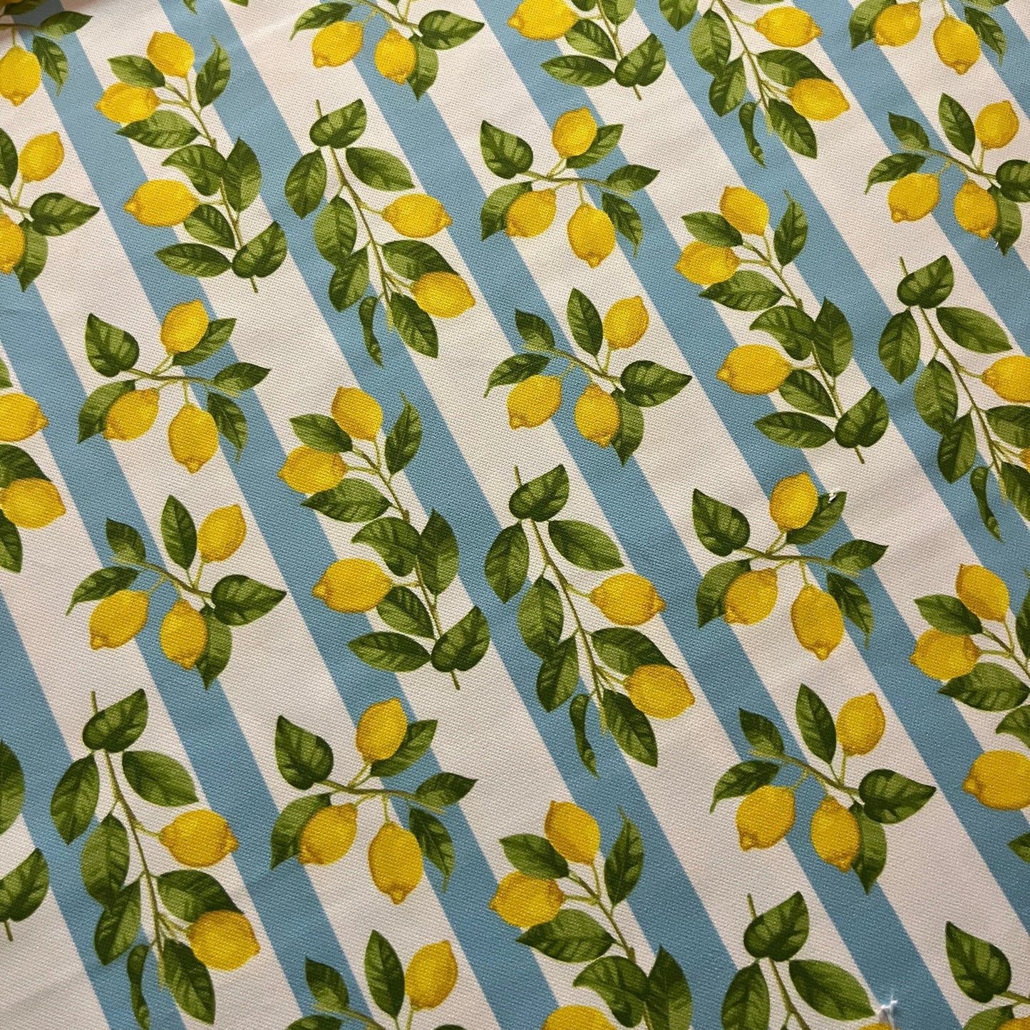 Tissu Impression Numérique - Côte Amalfitaine Tissu Ameublement MYTISSUS 