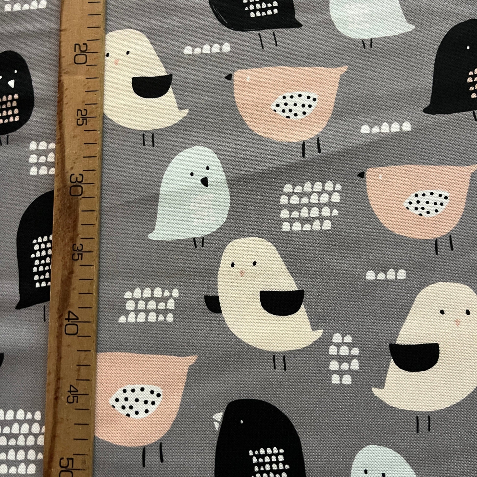 Tissu Impression Numérique - Drôles d’Oiseaux Tissu Ameublement MYTISSUS 