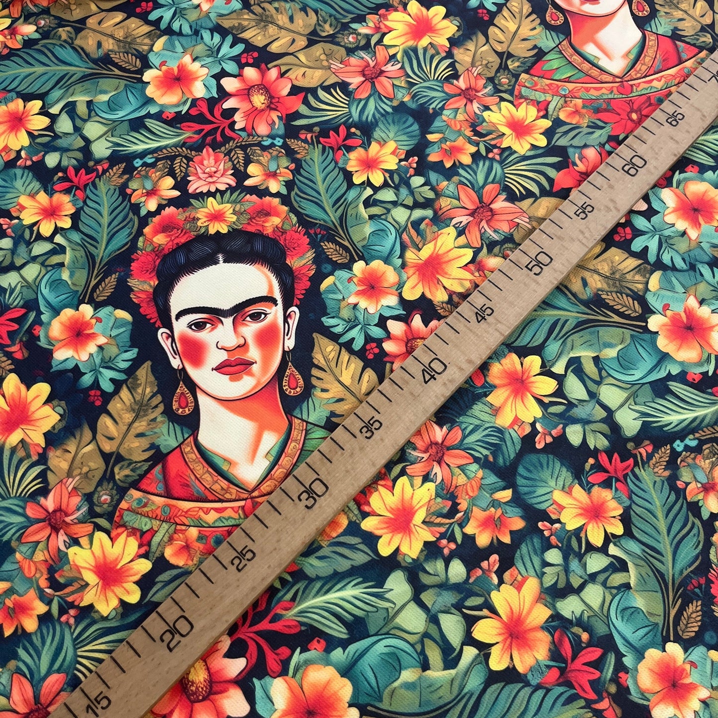 Tissu Impression Numérique - Frida Fleuri Tissu Ameublement MYTISSUS 