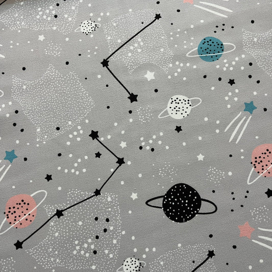 Tissu Impression Numérique - Galaxie Tissu Ameublement MYTISSUS 