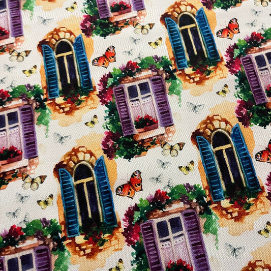 Tissu Impression Numérique - La Provence Tissu Ameublement MYTISSUS 