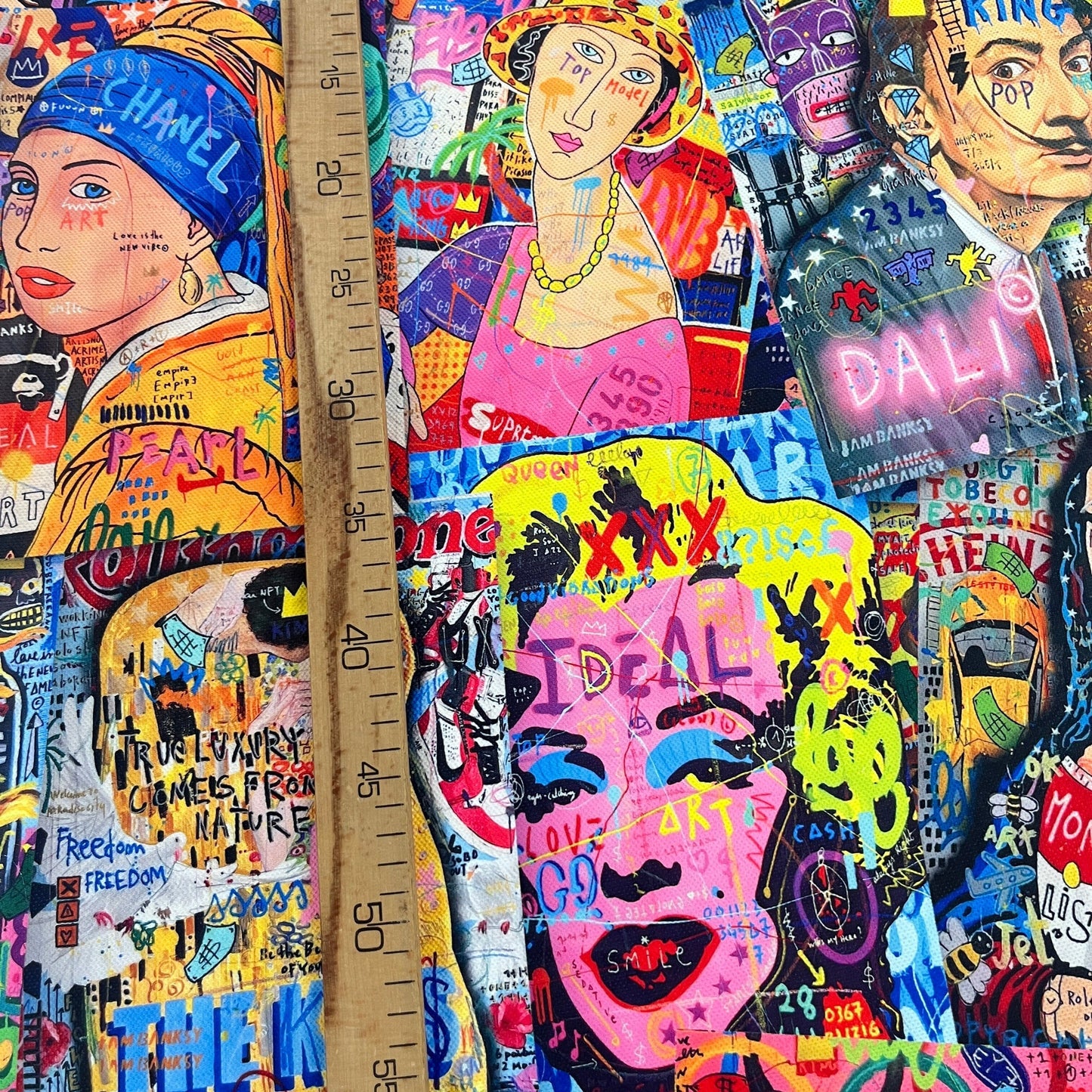 Tissu Impression Numérique - Le Chef d’Oeuvre ! Tissu Ameublement MYTISSUS 