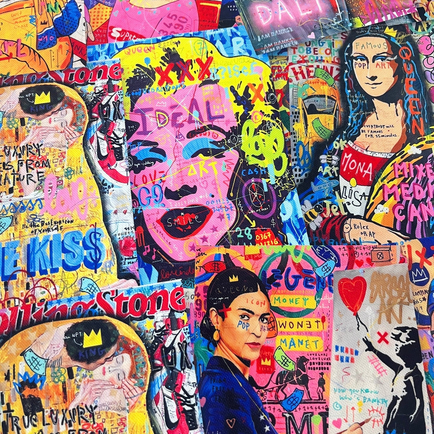 Tissu Impression Numérique - Le Chef d’Oeuvre ! Tissu Ameublement MYTISSUS 