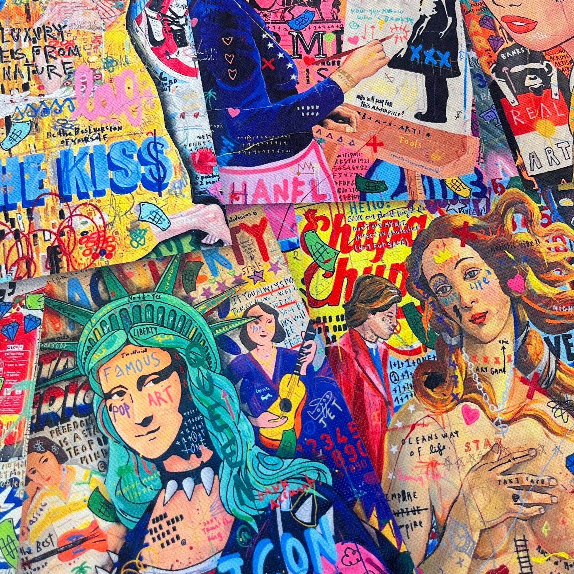 Tissu Impression Numérique - Le Chef d’Oeuvre ! Tissu Ameublement MYTISSUS 